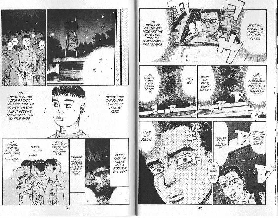 Initial D - Vol.9 Chapter 88 : Look Out!  Hawk S Getting Pissed Off