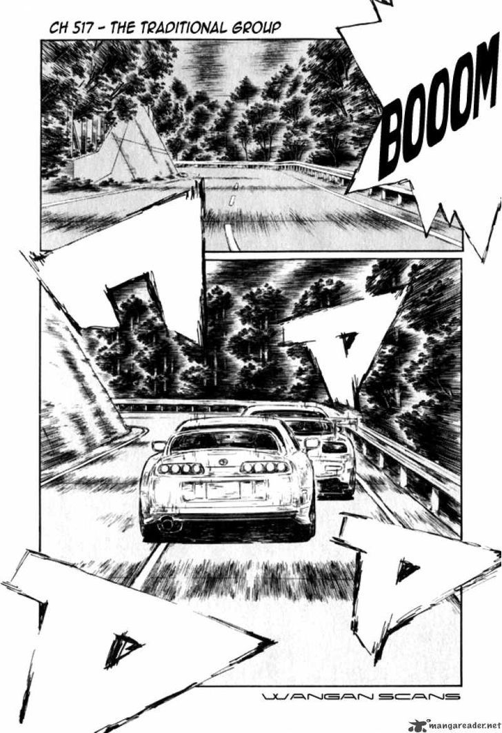 Initial D - Vol.37 Chapter 517 : The Traditional Group