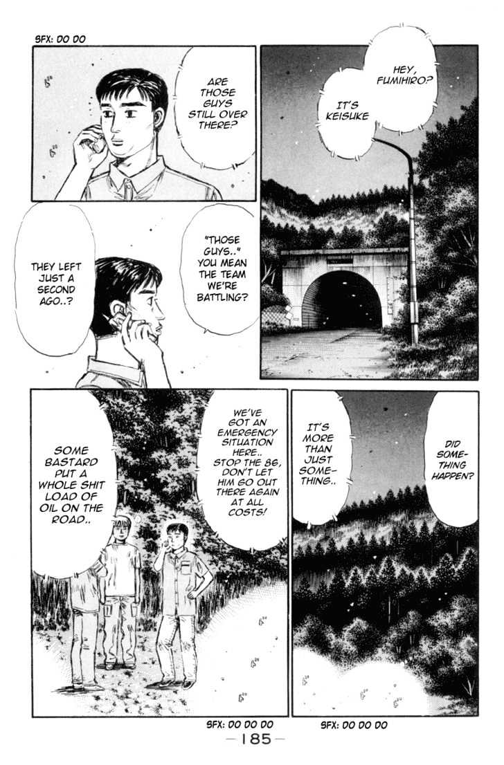 Initial D - Vol.26 Chapter 337 : Keisuke Falls Into The Trap (Part 2)