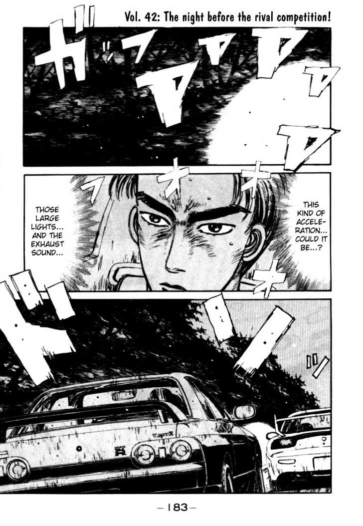 Initial D - Vol.4 Chapter 42 : The Night Before The Rival Competition!