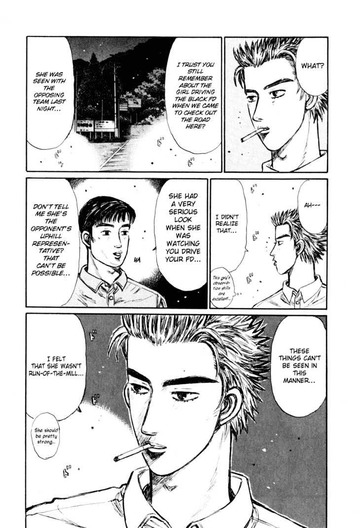 Initial D - Vol.22 Chapter 269 : An Upheaved Heart Before The Race