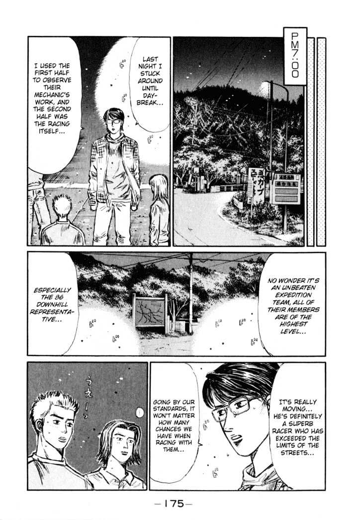 Initial D - Vol.22 Chapter 269 : An Upheaved Heart Before The Race