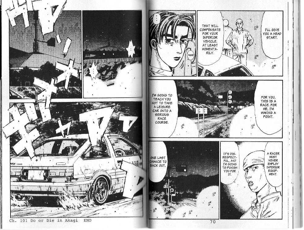 Initial D - Vol.10 Chapter 101 : Do Or Die In Akagi