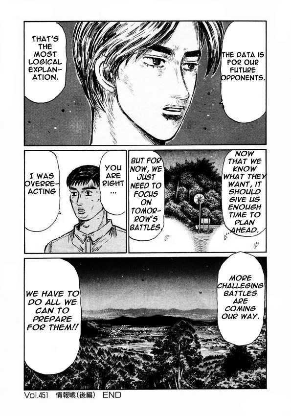 Initial D - Vol.33 Chapter 451 : Information Battle (Last Part)