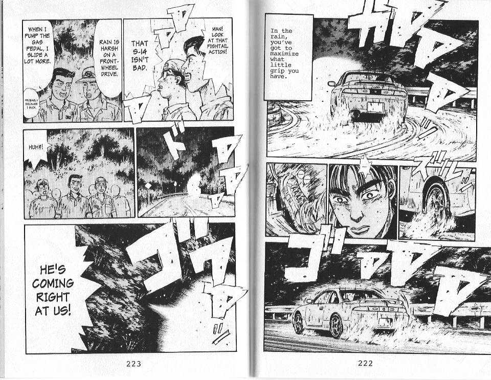 Initial D - Vol.7 Chapter 75 : 75: The Terror Of A Rain Battle!  76: Unsurpassed Driver, Stando...