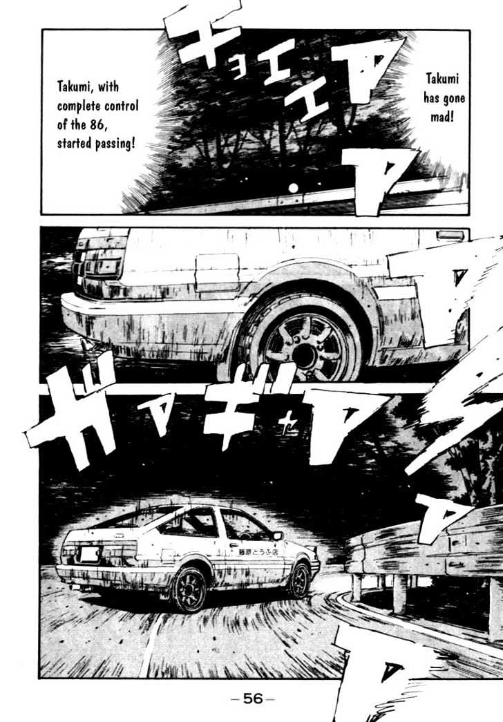 Initial D - Vol.4 Chapter 35 : Counter Attack!  Art Of Downhill!