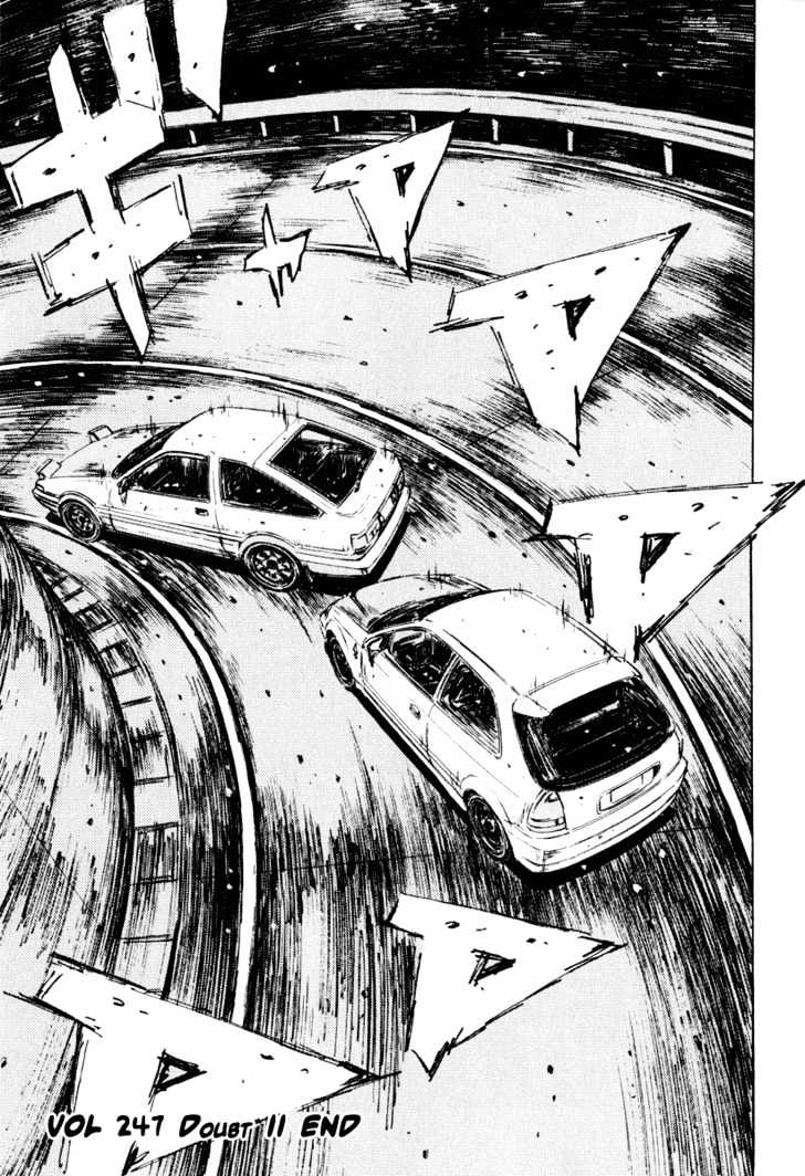 Initial D - Vol.21 Chapter 247 : Doubt (Ii)