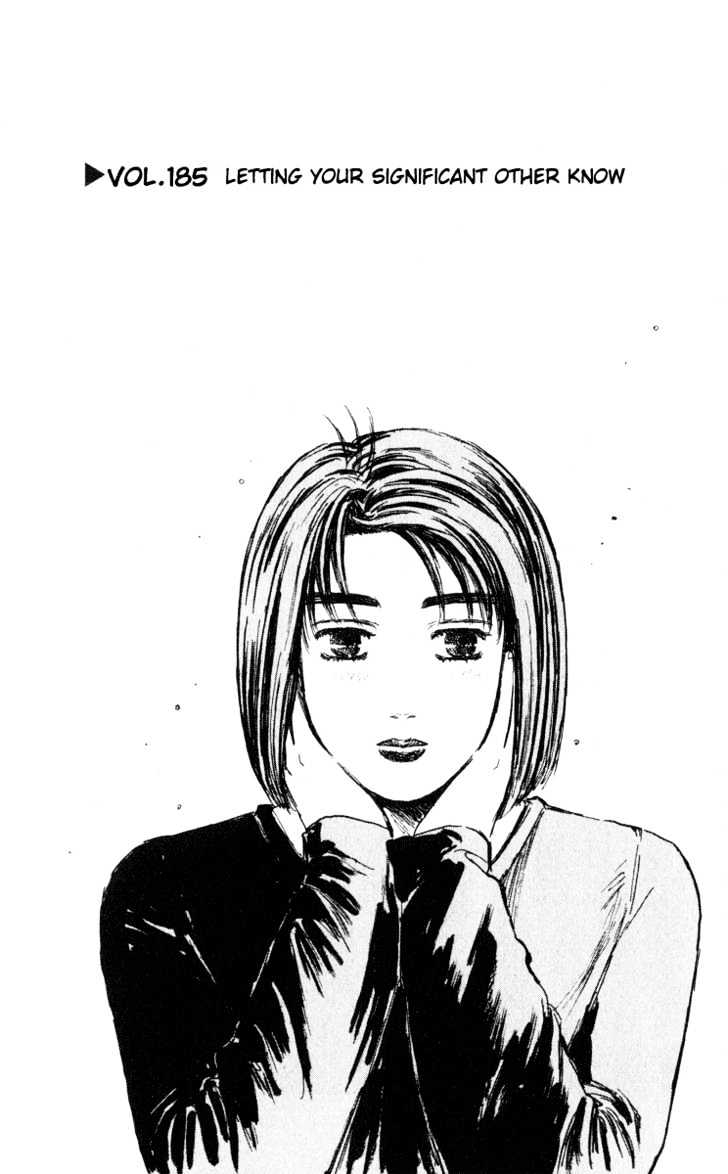 Initial D - Vol.17 Chapter 185 : Letting Your Significant Other Know