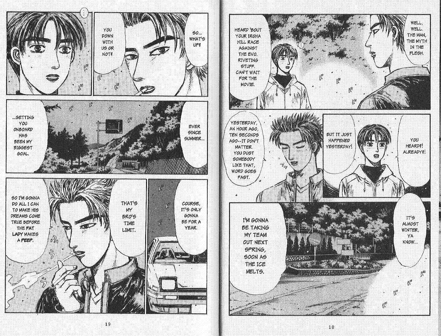 Initial D - Vol.15 Chapter 159 : Agreement At Dawn