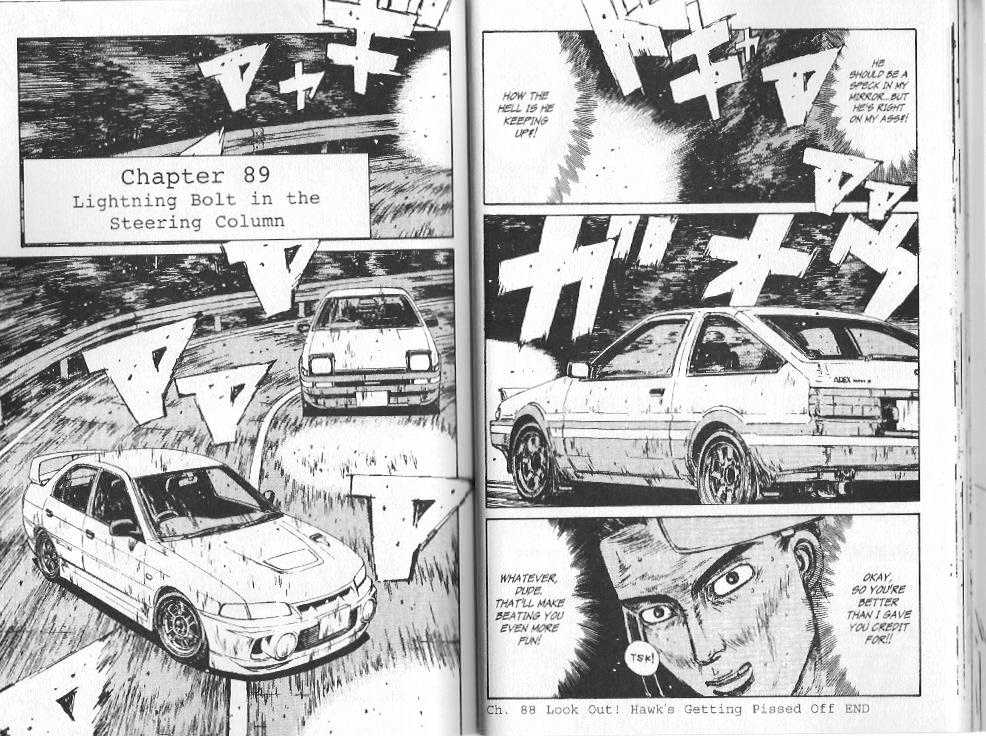 Initial D - Vol.9 Chapter 89 : Lightning Bolt In The Steering Column