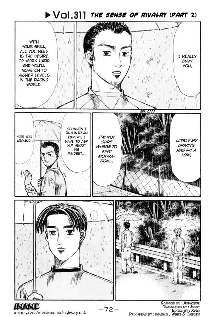 Initial D - Vol.25 Chapter 311 : The Sense Of Rivalry (Part 2)