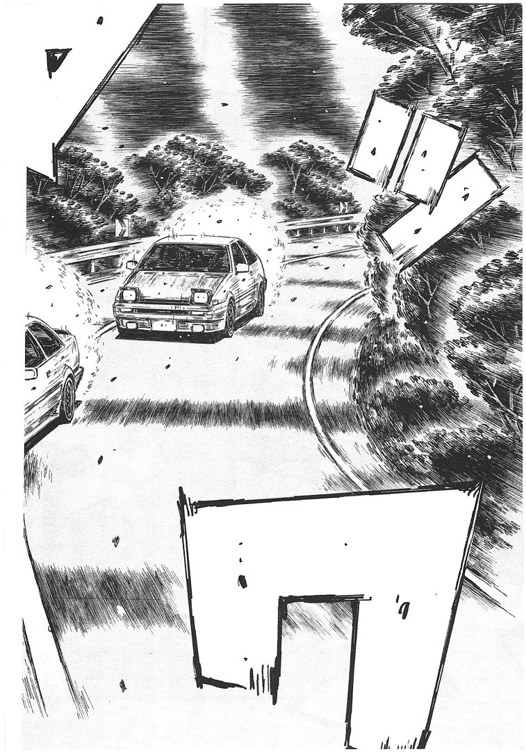 Initial D - Chapter 690 : He S Keeping Up!? (Conclusion)