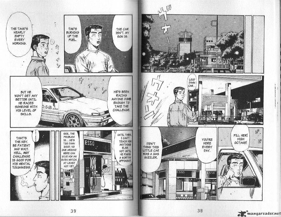 Initial D - Chapter 123 : K.t. Takes The Levin Challenge