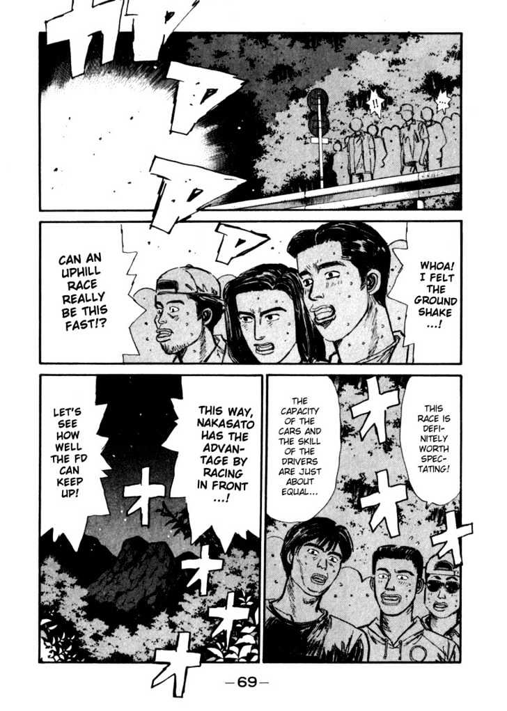 Initial D - Vol.7 Chapter 69 : Chasing Strange High Tech Fighters!