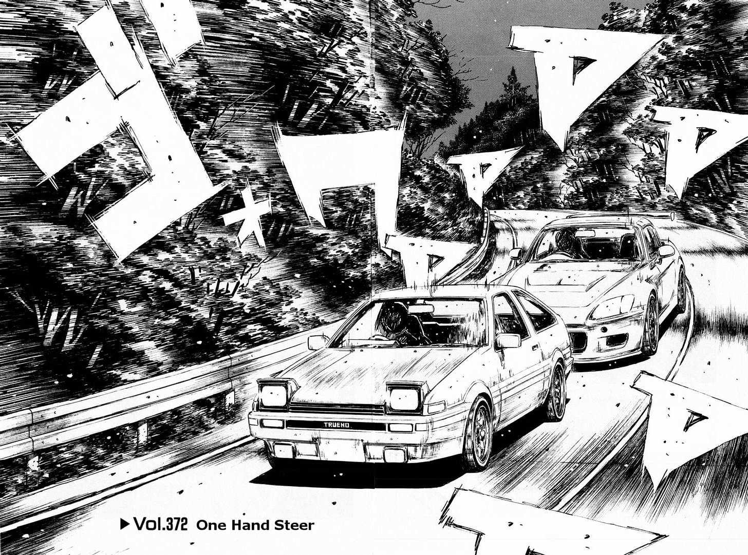 Initial D - Vol.28 Chapter 372 : Single-Handed Steering (Part 1)