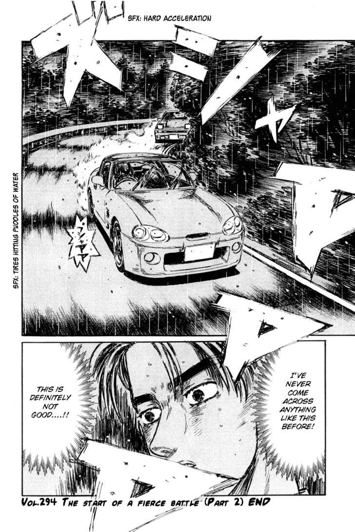 Initial D - Vol.24 Chapter 294 : The Start Of A Fierce Battle (Ii)