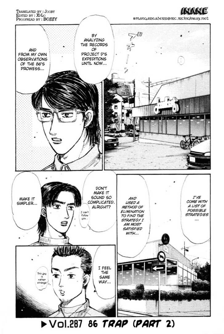 Initial D - Vol.23 Chapter 287 : Trapping The Hachi Roku (Ii)