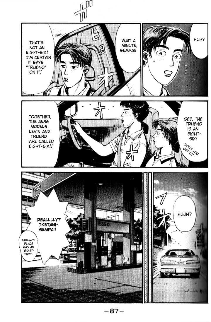 Initial D - Vol.1 Chapter 4 : Iketani S Touching Determination!!