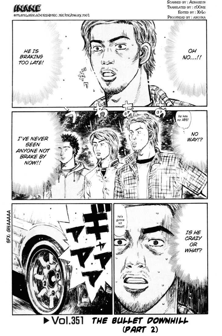 Initial D - Vol.27 Chapter 351 : The Bullet Downhill (Part 2)