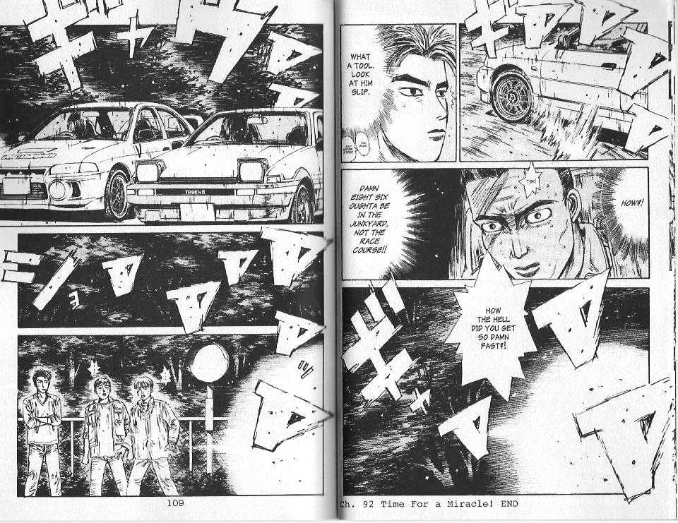 Initial D - Vol.9 Chapter 92 : Time For A Miracle!