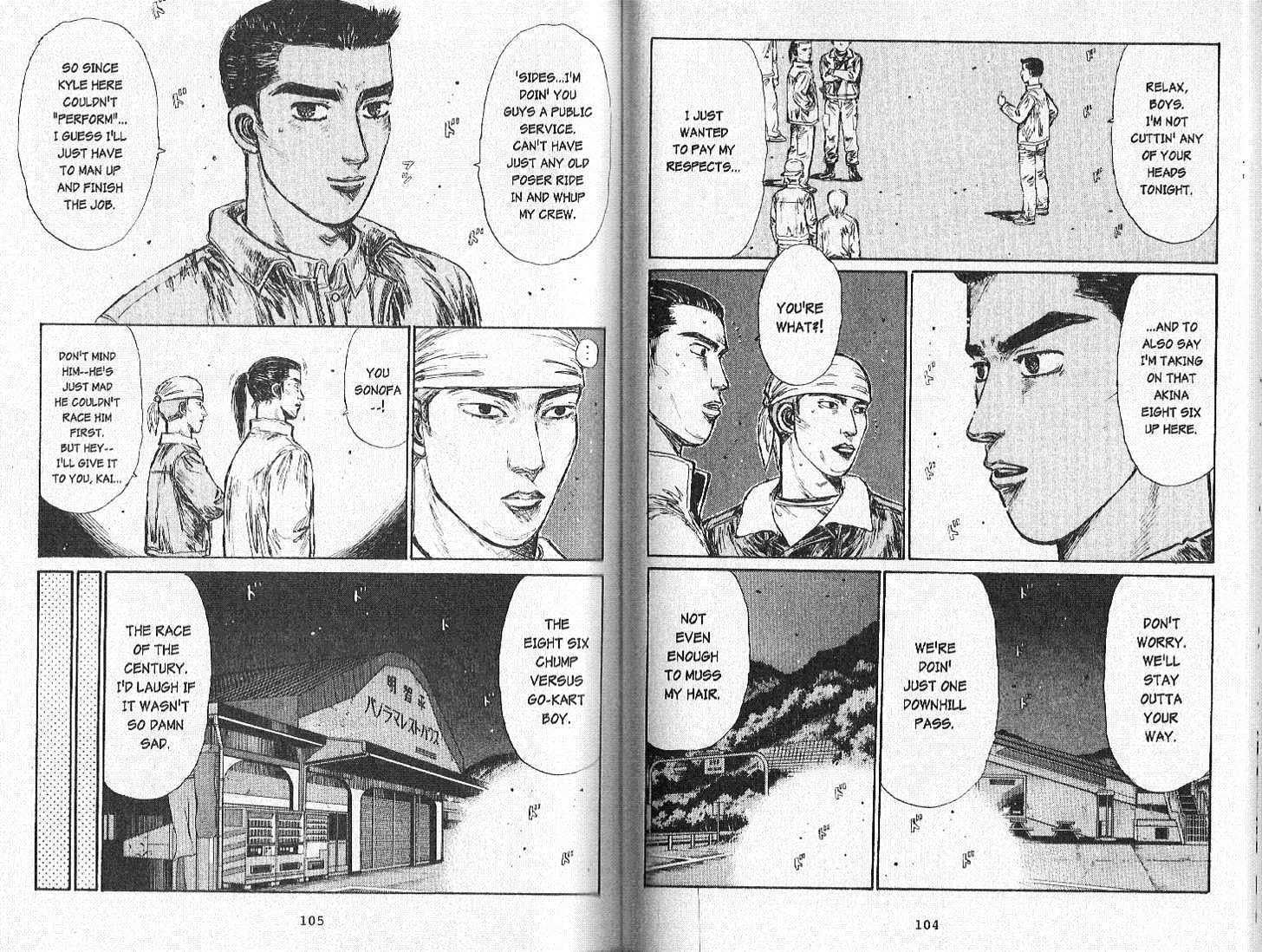 Initial D - Vol.15 Chapter 164 : Strategies Intertwined