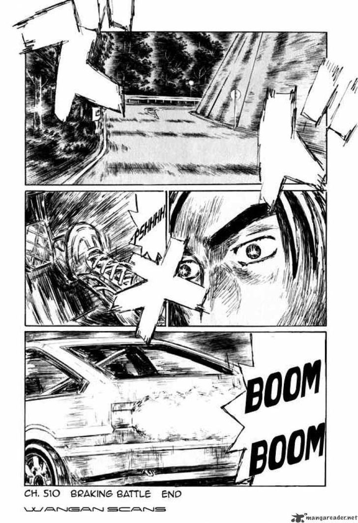 Initial D - Vol.37 Chapter 510 : Braking Battle