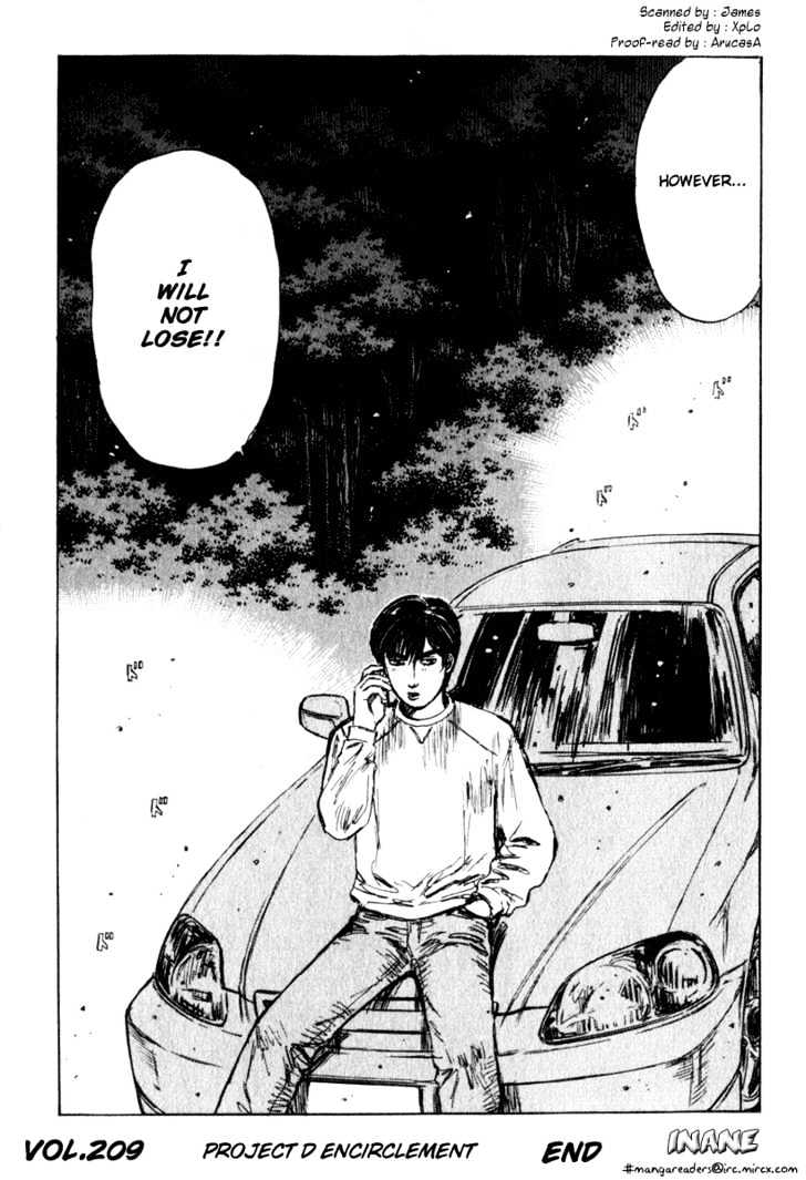 Initial D - Vol.18 Chapter 209 : Project D Encirclement