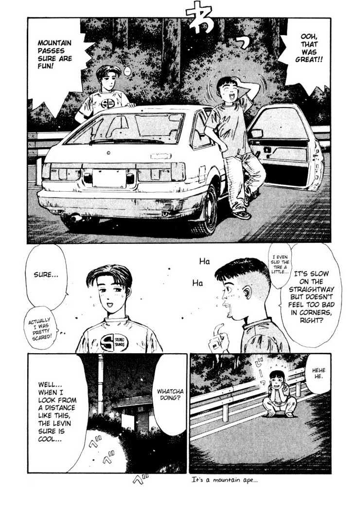 Initial D - Vol.3 Chapter 28 : Friendship-Power Levin Race!!