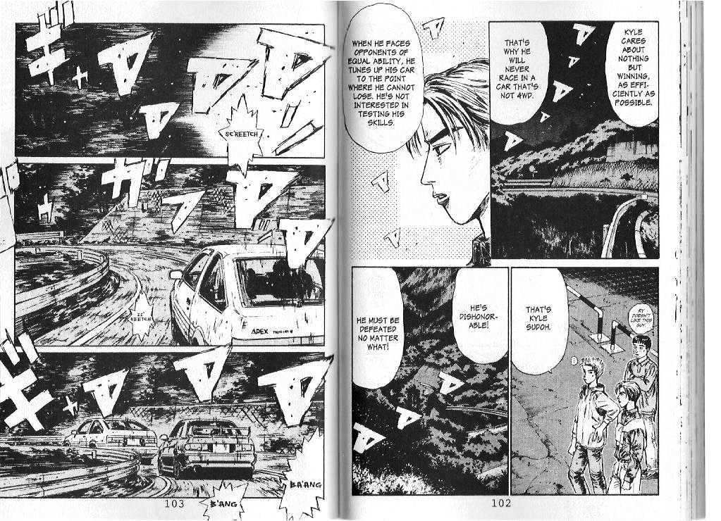 Initial D - Vol.10 Chapter 103 : Kyle Sudoh Has The Moves Of A Pro