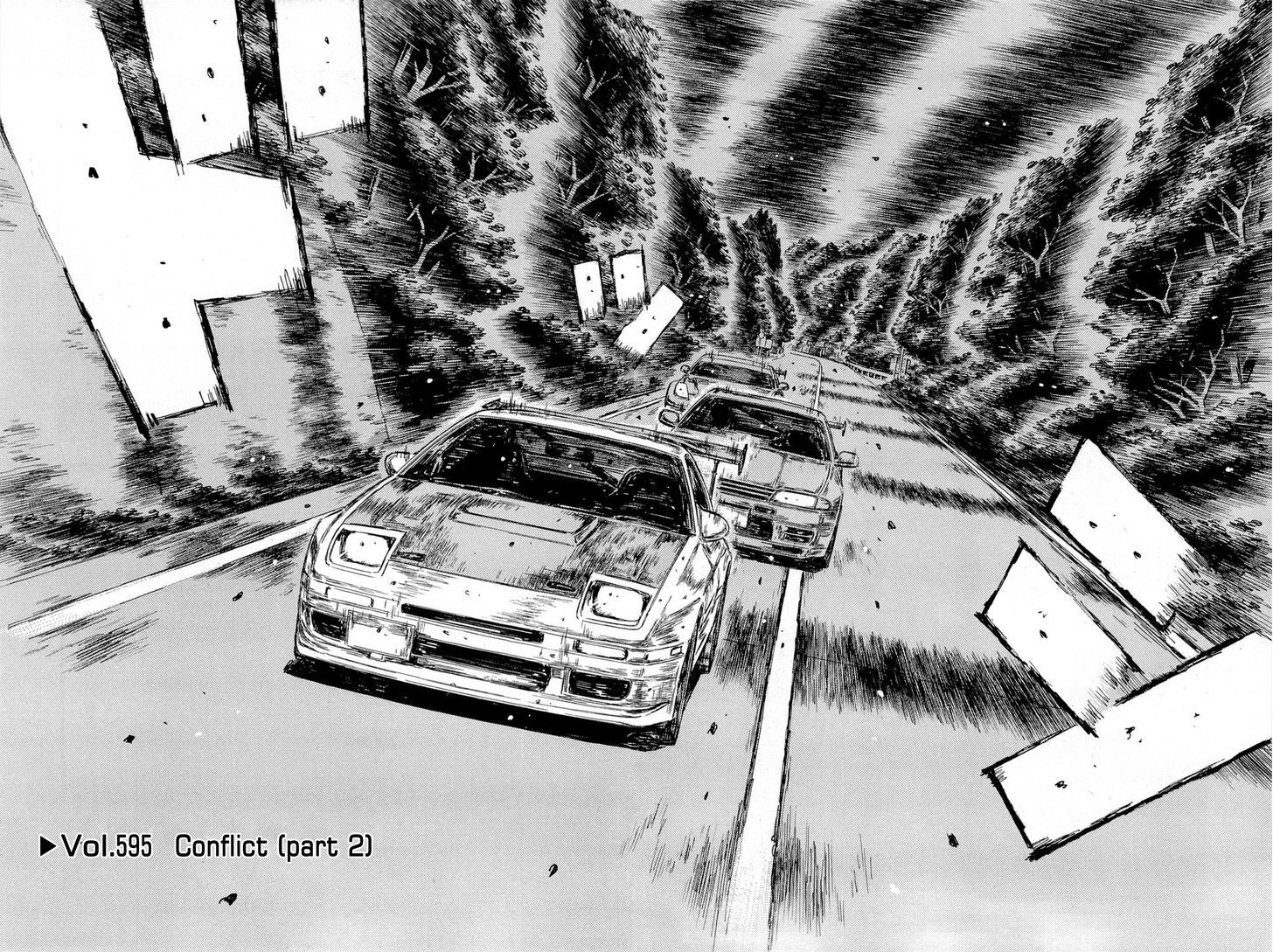 Initial D - Vol.42 Chapter 595 : Conflict (Part 2)