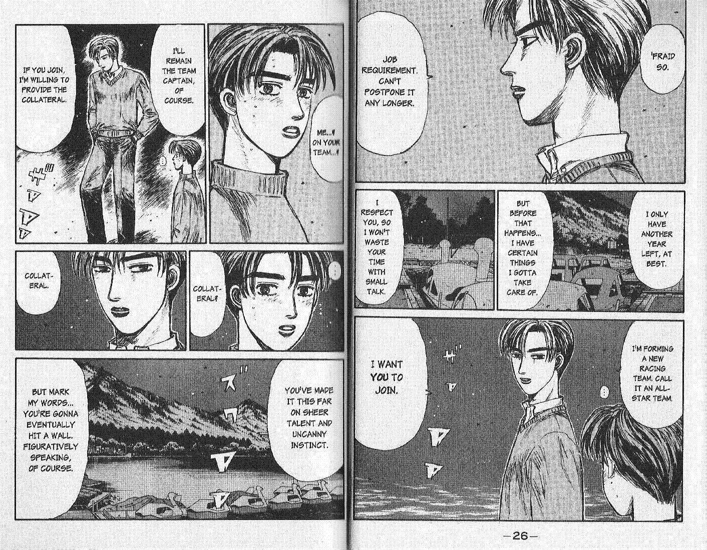 Initial D - Vol.14 Chapter 147 : An Intriguing Proposition