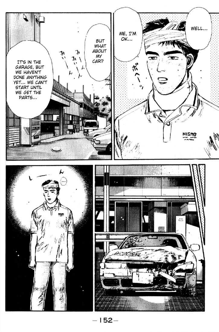 Initial D - Vol.1 Chapter 7 : Oh No!  Iketani Crashes!!