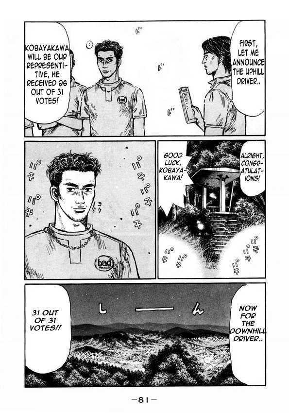 Initial D - Vol.33 Chapter 447 : Practice Rush