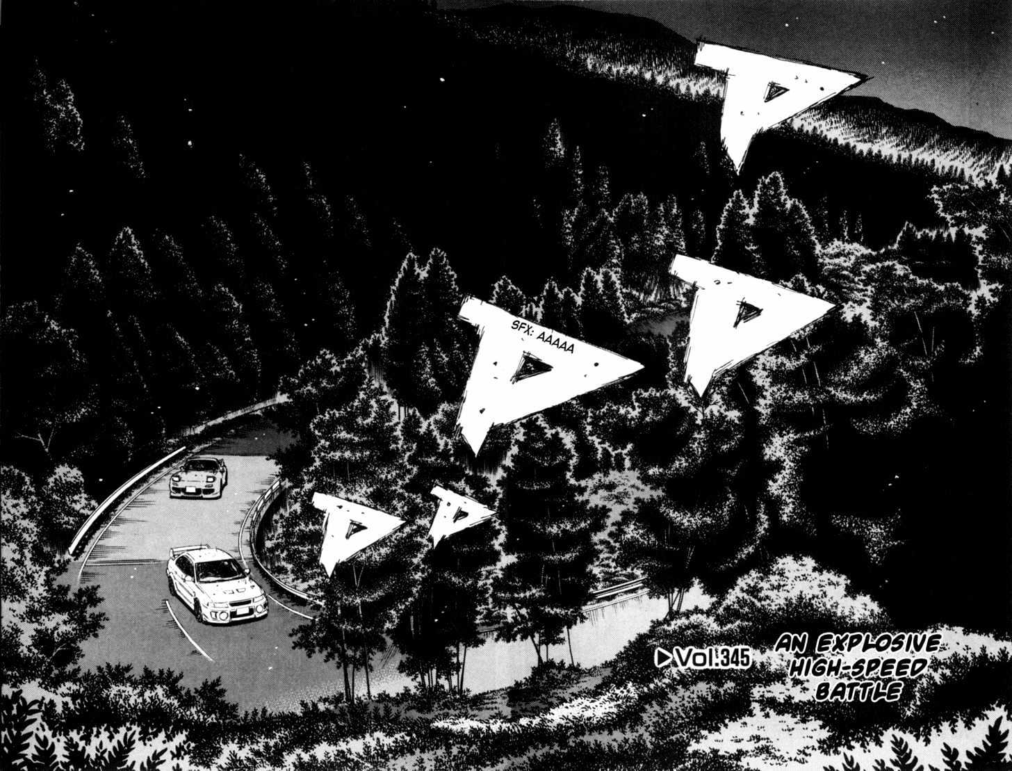 Initial D - Vol.27 Chapter 345 : An Explosive High-Speed Battle