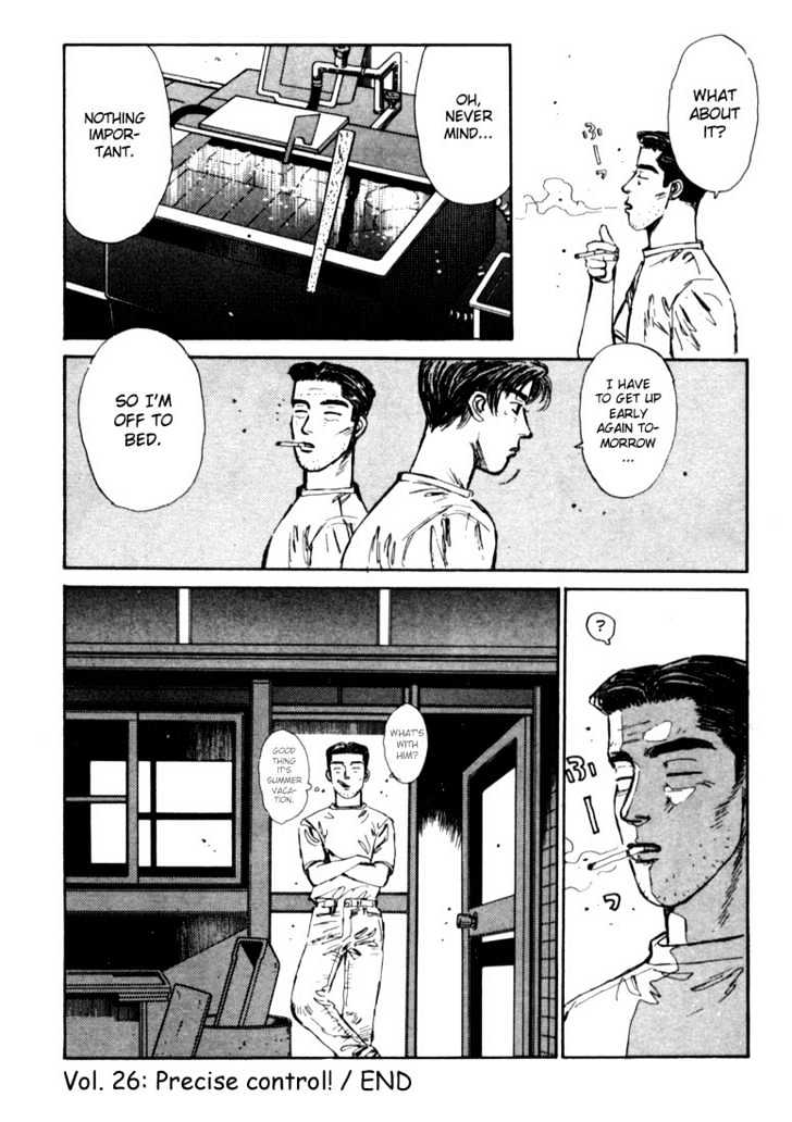 Initial D - Vol.3 Chapter 26 : Precise Control!