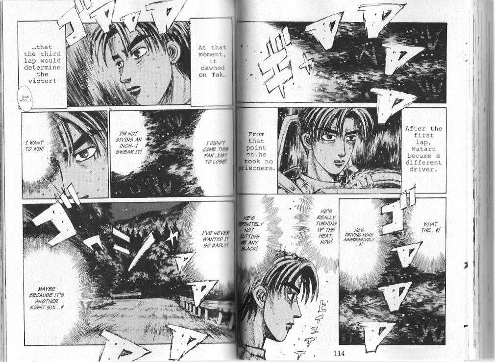 Initial D - Vol.13 Chapter 139 : Racing Down!!