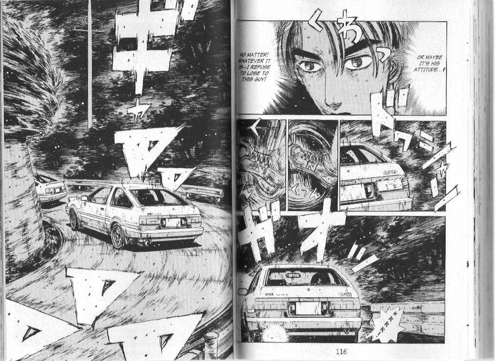 Initial D - Vol.13 Chapter 139 : Racing Down!!