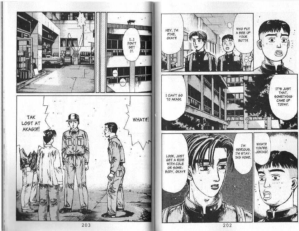 Initial D - Vol.10 Chapter 109 : The Solemn Vow Of K.t. Takahashi