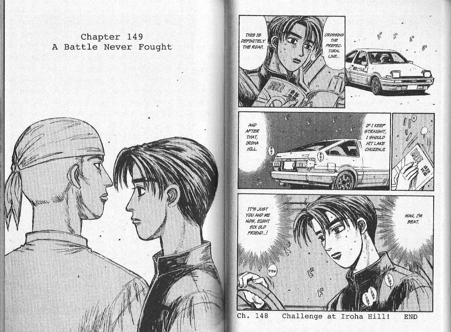 Initial D - Vol.14 Chapter 149 : A Battle Never Fought