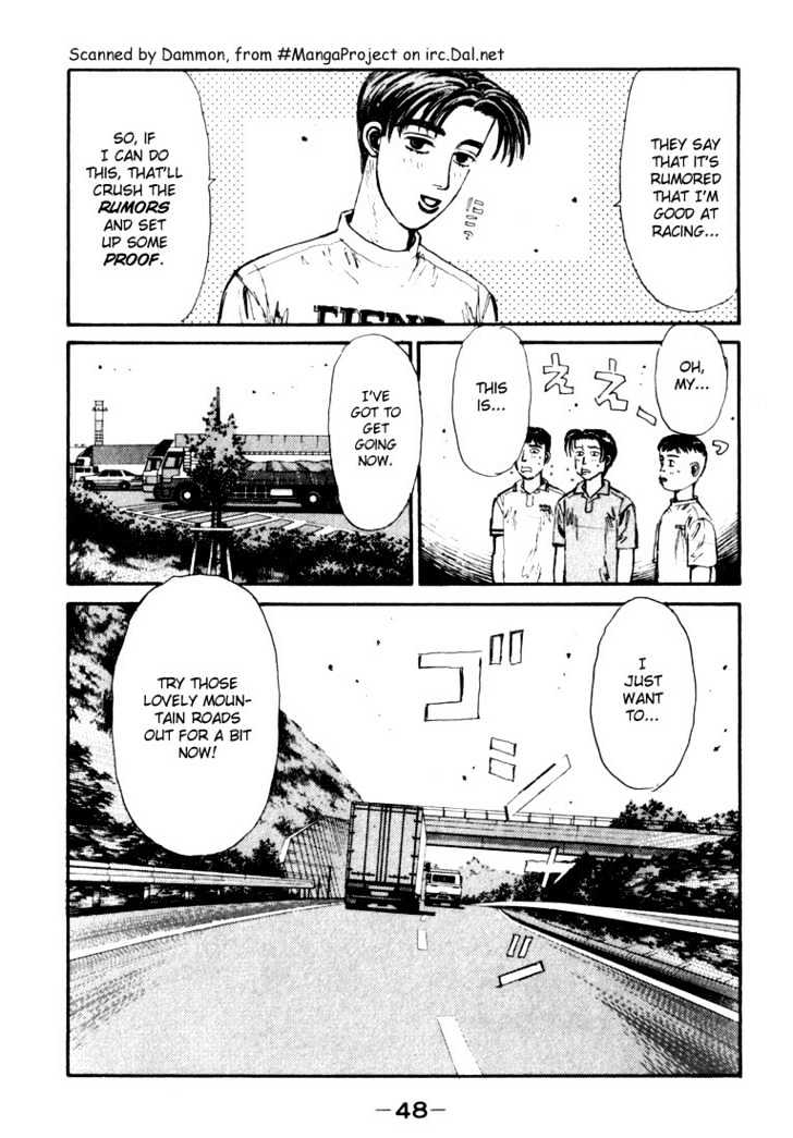 Initial D - Vol.6 Chapter 57 : Buntai S Predictions.  Takumi Will Not Lose!