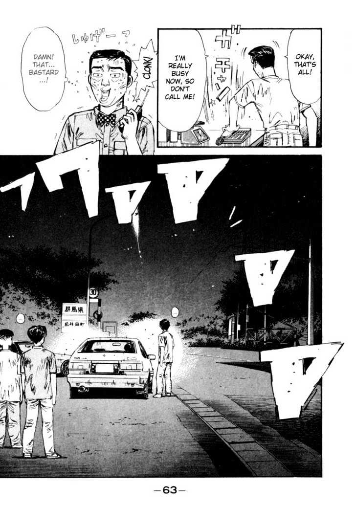 Initial D - Vol.6 Chapter 57 : Buntai S Predictions.  Takumi Will Not Lose!