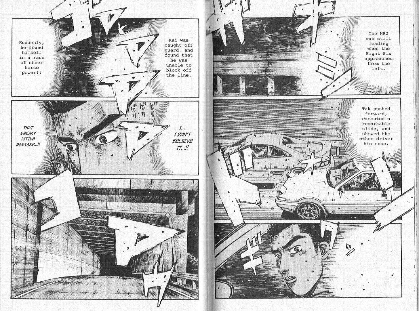 Initial D - Vol.15 Chapter 170 : The Father And Son Counter Attack!!