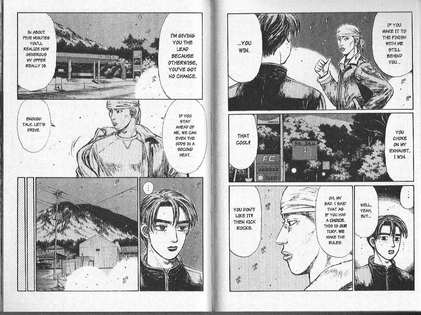 Initial D - Vol.14 Chapter 150 : Power Under Pressure!!