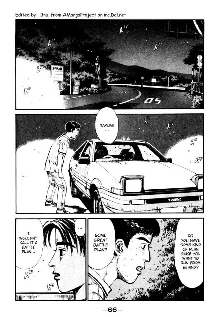 Initial D - Vol.6 Chapter 58 : Hot Wind!  Intense!  Usui Hills!