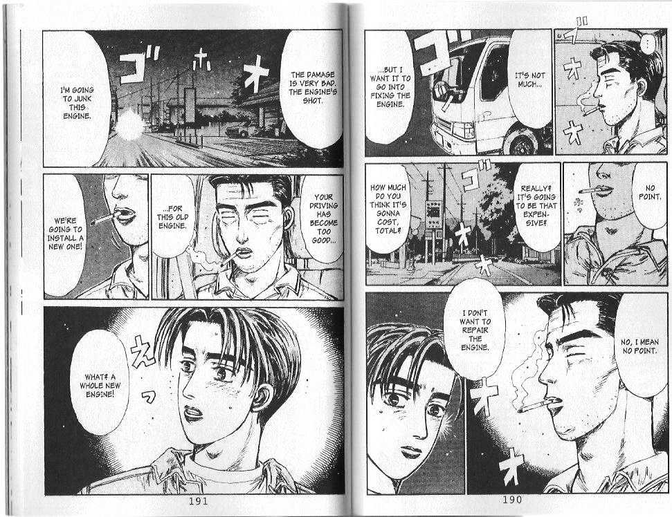 Initial D - Vol.10 Chapter 108 : Grieving For A Dead Engine