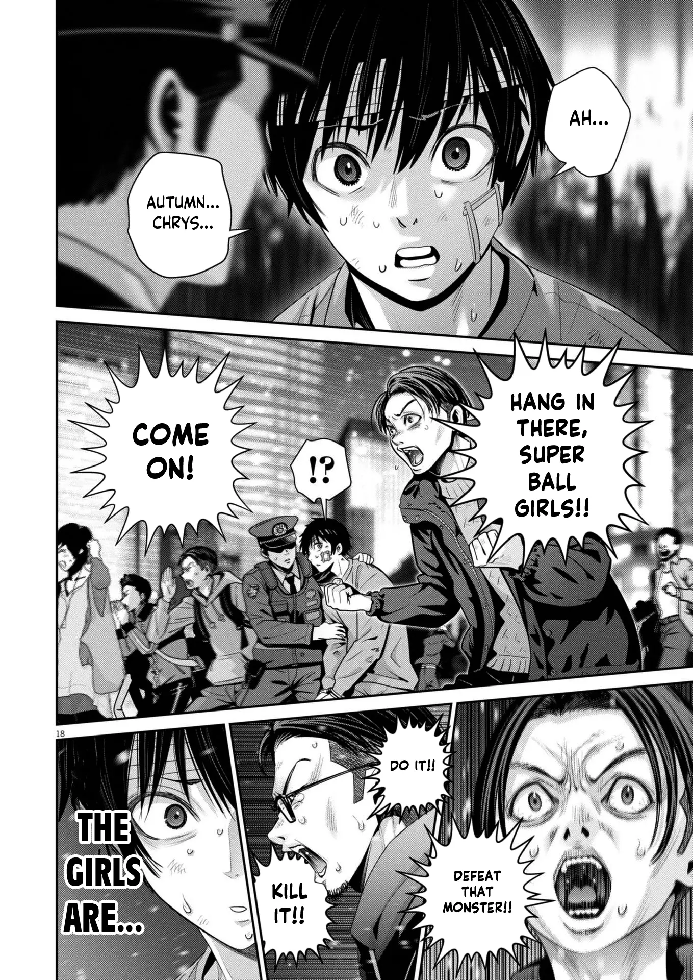 Super Ball Girls - Chapter 40: Battle At Tokyo Station Plaza