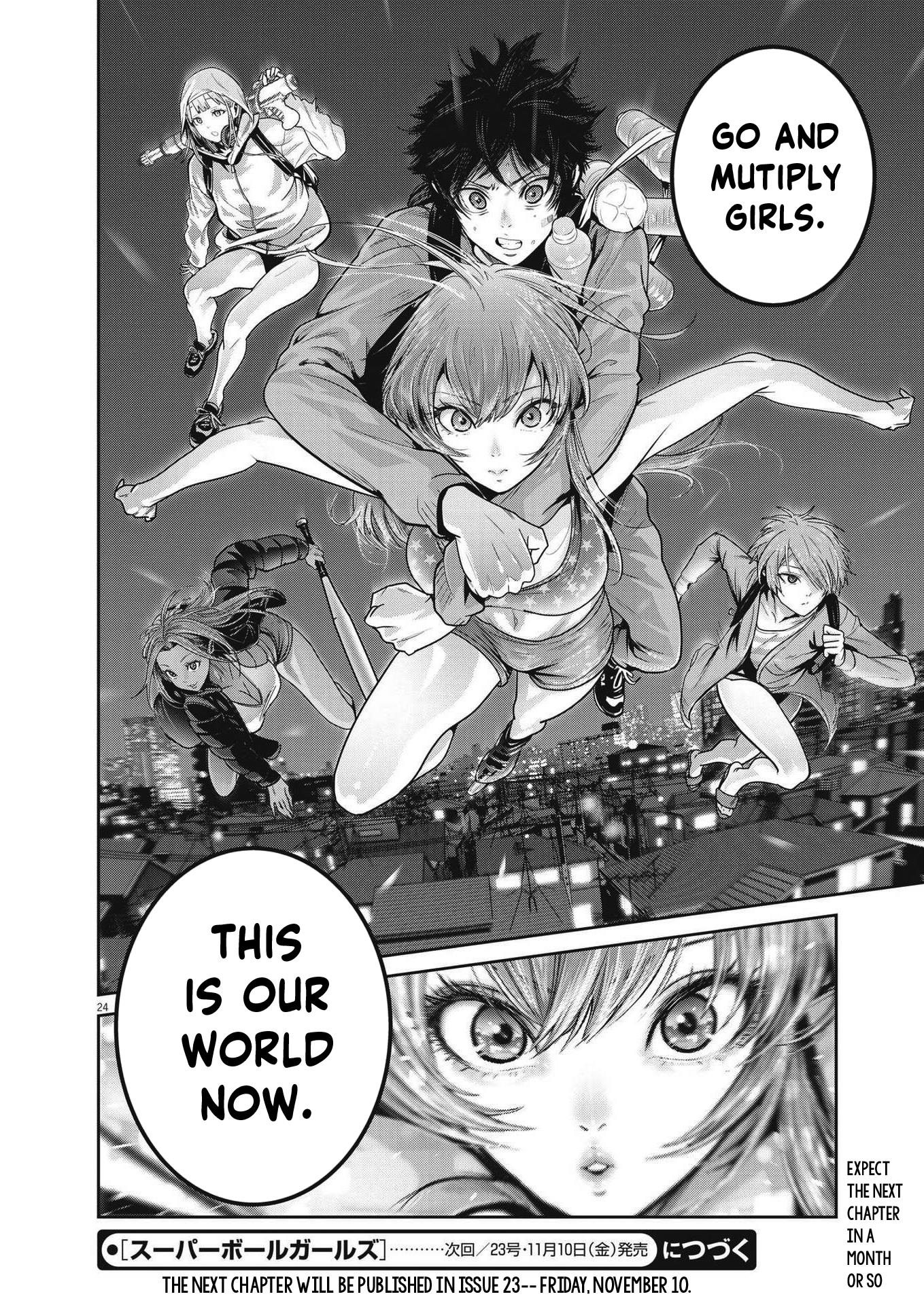 Super Ball Girls - Chapter 20: Instinct