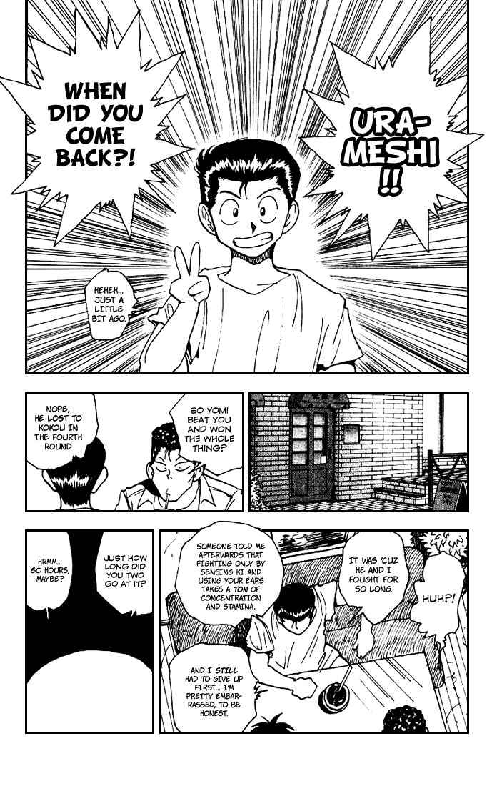 Yu Yu Hakusho - Chapter 170 : After The Party