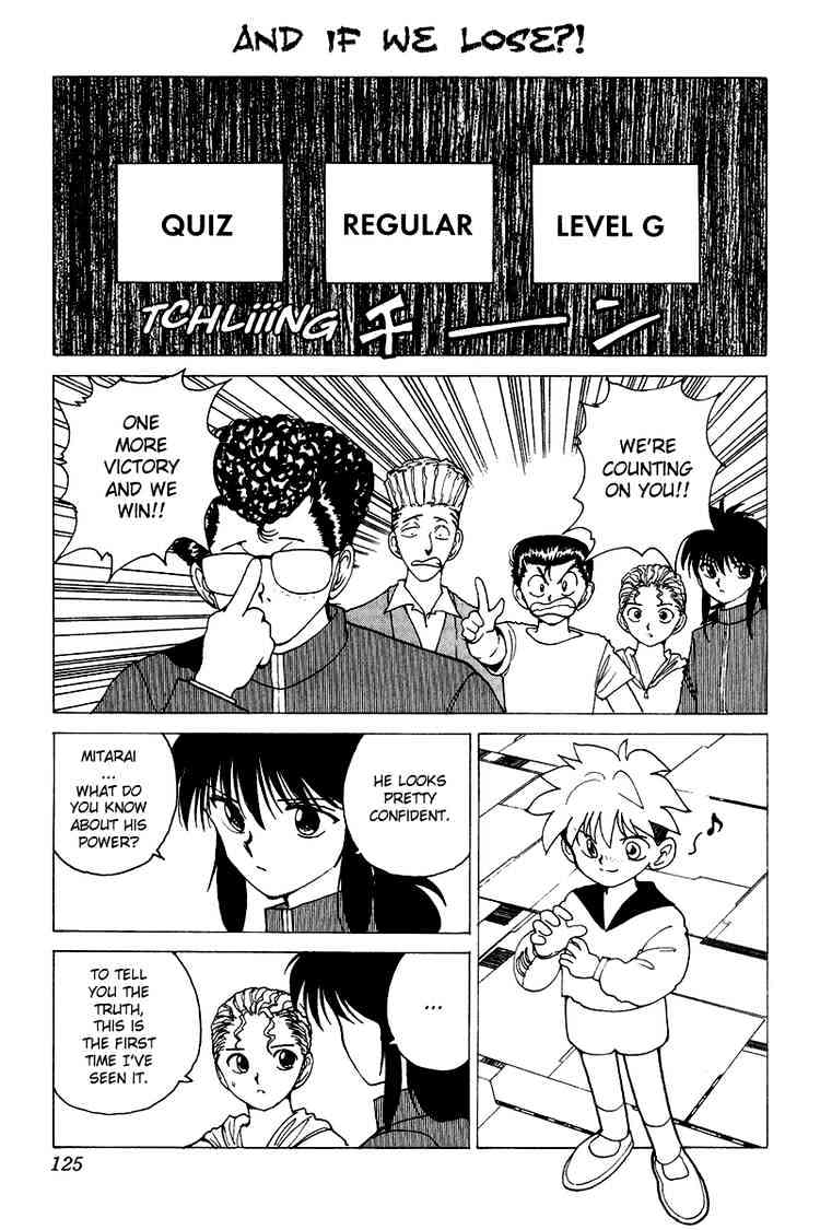 Yu Yu Hakusho - Chapter 135 : And If We Lose