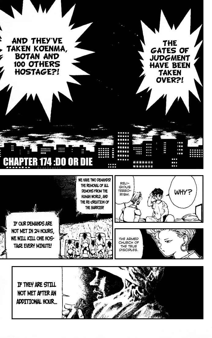 Yu Yu Hakusho - Chapter 174 : Do Or Die